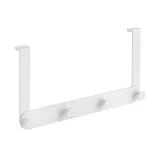 LAVEO MIRI négyes akasztó zuhanykabinhoz ütközővel és szivaccsal (170x325x39 mm), fehér