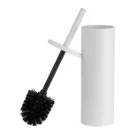 LAVEO MIRI WC-kefe (97x380 mm), fehér (fekete kefével)