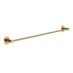   LAVEO MIRI törülköző tartó (60x610x72 mm) rögzítővel és ragasztóval, arany