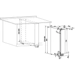 Avintage Borhűtő AVU8S82 pult alá építhető és szabadonálló, 8 palack