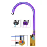 Laveo CLARO álló csaptelep víztisztító csatlakozással, króm K.