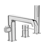 LAVEO POLA süllyesztett kádcsap, 3 részes, króm