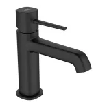 LAVEO POLA álló mosdócsap leeresztővel, fekete