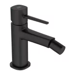 LAVEO POLA bidécsap leeresztővel, fekete