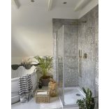 LAVEO POLA zuhanyszett rejtett beépítésre, arany