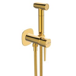 LAVEO POLA rejtett bidécsap zuhanyszettel, fekete