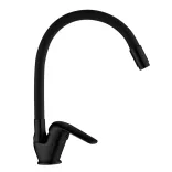 LAVEO ELZA F álló csaptelep rugalmas tömlővel, matt fekete