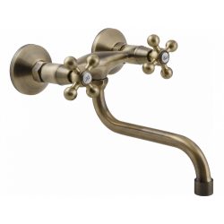 LAVEO STILO fali csaptelep, bronz K.