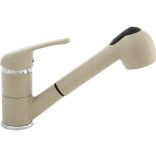 Laveo DAGA Kihúzható zuhanyváltós csaptelep, bézs