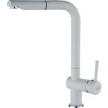 Laveo LUNA Kihúzható csaptelep, fehér