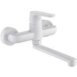 LAVEO DIMA falra szerelhető mosdócsap, fehér