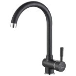 Laveo LETE álló csaptelep, szemcsés fekete