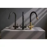 LAVEO RIVECO rugalmas tömlős króm csaptelep víztisztító csatlakozással