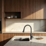 LAVEO SELVA zuhanyváltós rugalmas tömlős szürke csaptelep