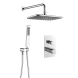 LAVEO TORES fürdőcsap szett rejtett fali beépítésre, króm