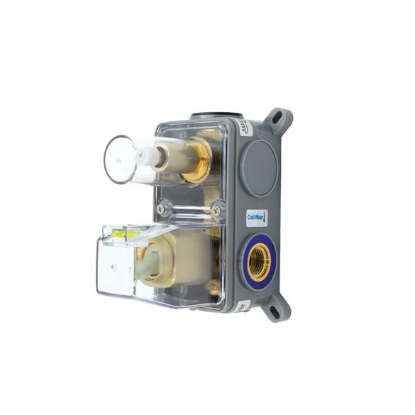 LAVEO TORES fürdőcsap szett rejtett fali beépítésre, króm