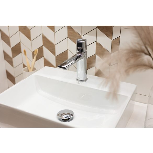 LAVEO TORES mosdócsap click-clack leeresztővel, króm