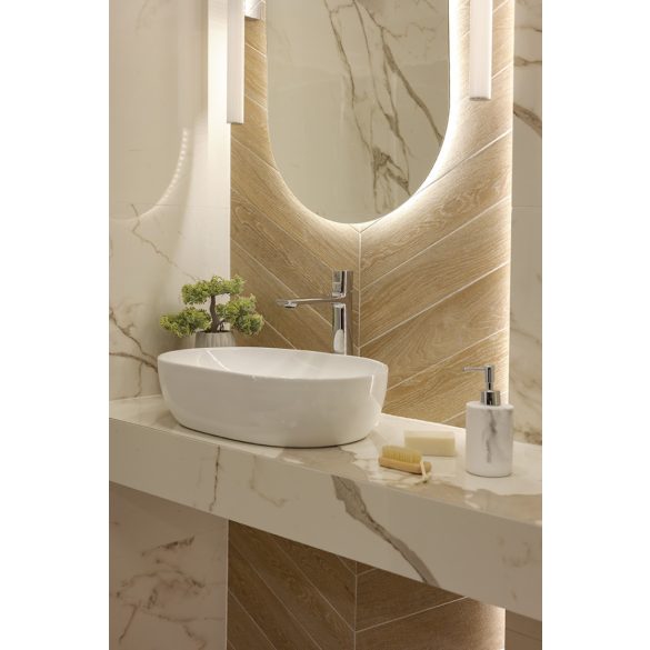 LAVEO TORES magas mosdócsap click-clack leeresztővel, króm