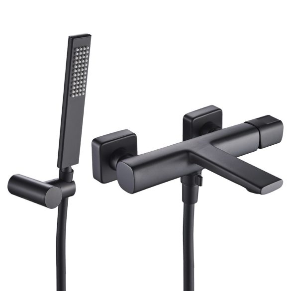 LAVEO TORES kádcsap falra szerelhető zuhanyszettel
Kerámiabetét mérete: 30 mm
Felület: fekete