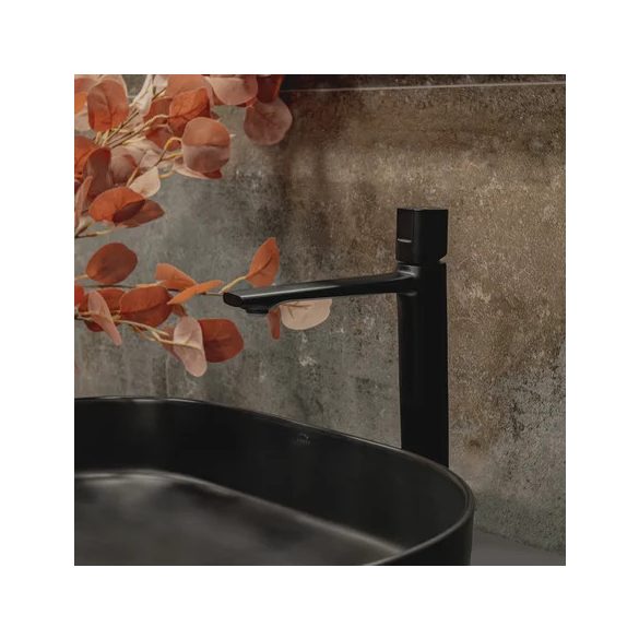 LAVEO TORES mosdócsap click-clack leeresztővel, fekete