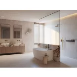 LAVEO TORES mosdócsap rejtett fali beépítésre, szatin arany