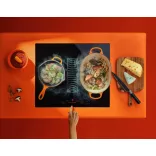 Ciarko Design Wizard SLIM 60 fekete főzőlapba integrált páraelszívó