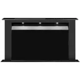 Ciarko Design Moondraft 60 cm fekete pultból kiemelkedő páraelszívó