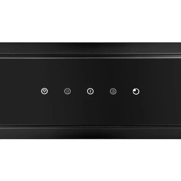 Ciarko Design Moondraft 60 cm fekete pultból kiemelkedő páraelszívó