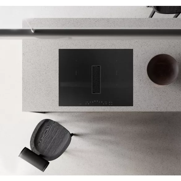 Ciarko Design Wizard SLIM 60 fekete főzőlapba integrált páraelszívó