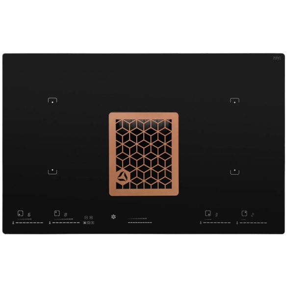 Ciarko Design Wizard Rose Gold / fekete főzőlapba integrált páraelszívó (keringetéses)