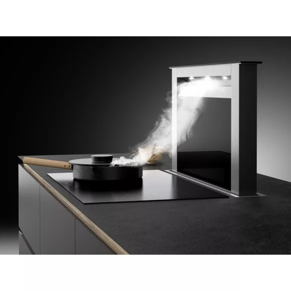 Ciarko Design Moondraft 90 cm Inox pultból kiemelkedő páraelszívó