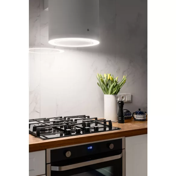 Ciarko Design Tubus fehér fali páraelszívó