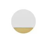 Ciarko Design ECLIPSE fehér / Gold fali páraelszívó