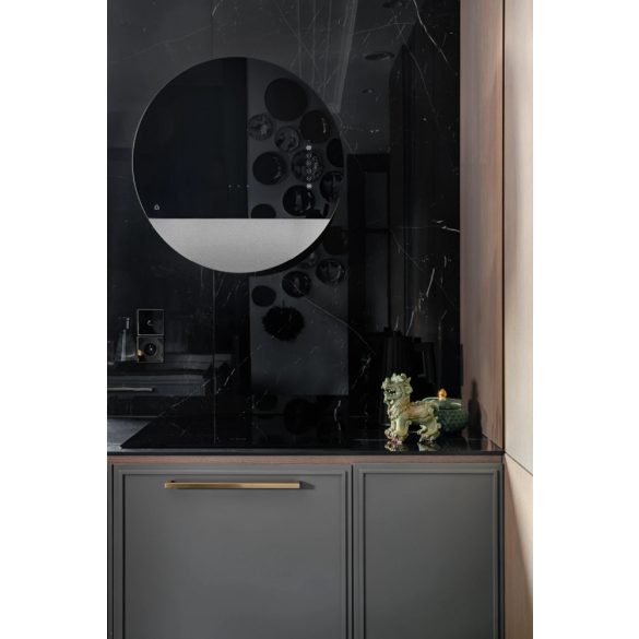 Ciarko Design ECLIPSE szürke / fekete fali páraelszívó