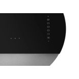 Ciarko Design ECLIPSE szürke / fekete fali páraelszívó