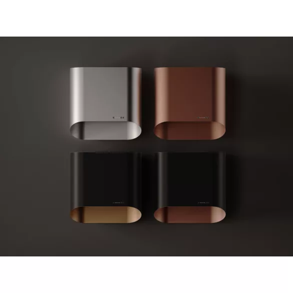 Ciarko Design SIMPLE 60 cm fekete / vörösréz fali páraelszívó