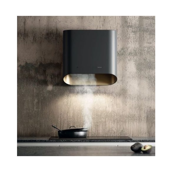 Ciarko Design SIMPLE 60 cm fekete / Gold fali páraelszívó