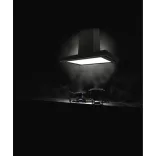 Ciarko Design T-Light 60 cm fekete fali páraelszívó