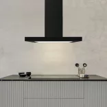 Ciarko Design T-Light 90 cm fekete fali páraelszívó