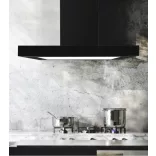 Ciarko Design T-Light 90 cm fekete fali páraelszívó