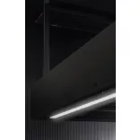 Ciarko Design MINIMAL 1 120 cm fekete sziget páraelszívó (panellal)