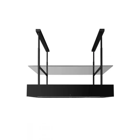 Ciarko Design MINIMAL 1 120 cm fekete sziget páraelszívó (oldalsó panel nélkül)