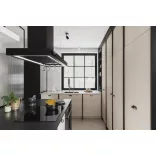 Ciarko Design MINIMAL 2 180 cm fekete sziget páraelszívó (pohártartóval)