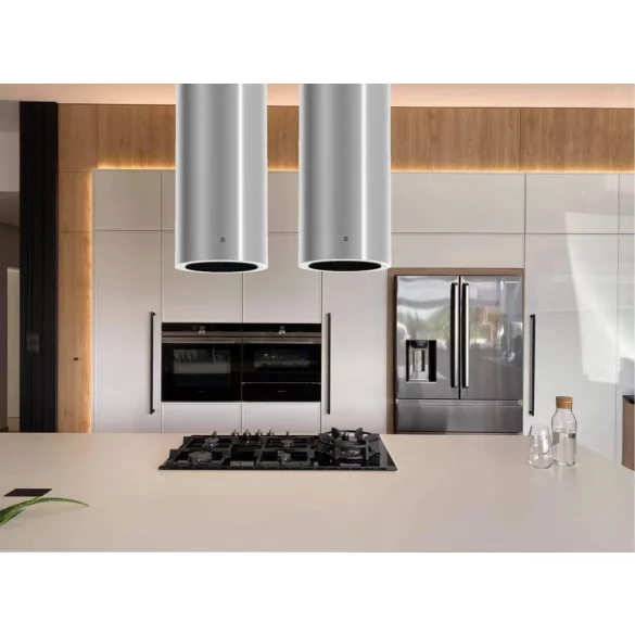 Ciarko Design Tubus W Long Inox sziget páraelszívó