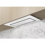 Ciarko Design AURA 55 cm fehér üveg beépíthető páraelszívó