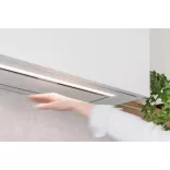 Ciarko Design AURA 55 cm fehér üveg beépíthető páraelszívó