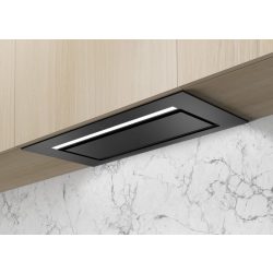   Ciarko Design AURA 55 cm fekete üveg beépíthető páraelszívó