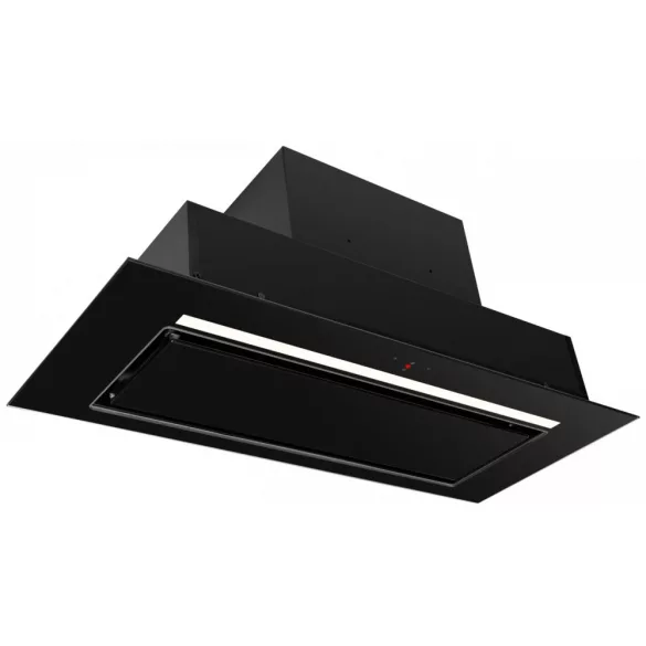 Ciarko Design AURA 74 cm fekete üveg beépíthető páraelszívó