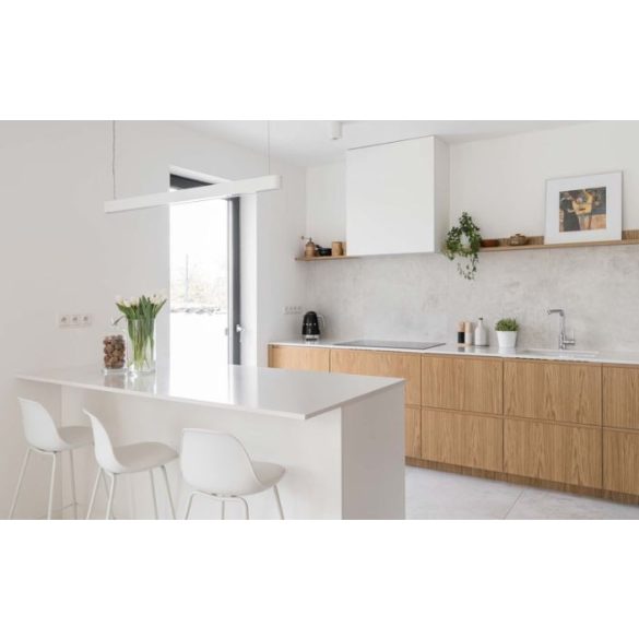 Ciarko Design Su Mini 74 cm fehér üveg beépíthető páraelszívó