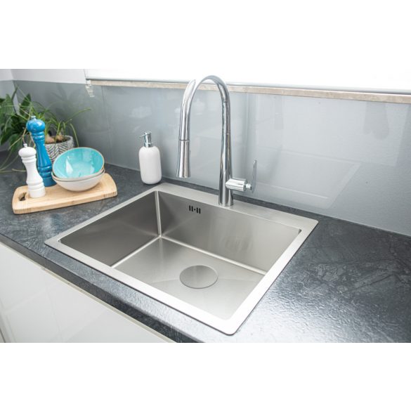 LAVEO lefolyó takaró, króm